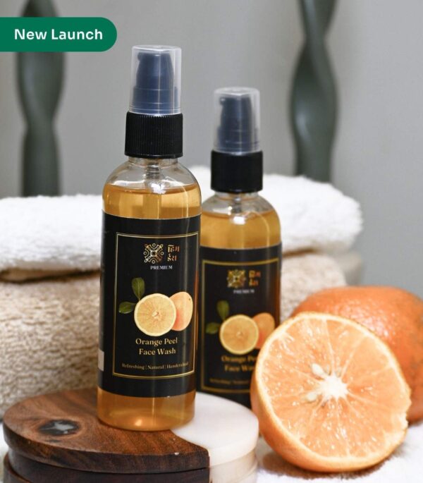 Orange Peel Face Wash – Refreshing & Tan Removal