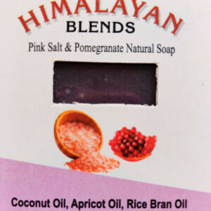 Pink Salt and Pomegranate Natural Soap by Himalayan Blands