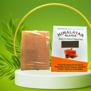 Honey and Oatmeal Natural Soap by Himalayan Blends. Himachal Natural Soap 