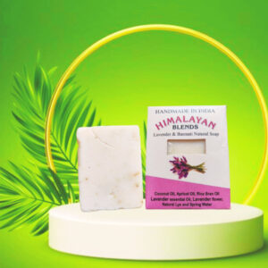 Lavender and Basmati Natural Soap Himalayan blends. Himachal Natural Soap
